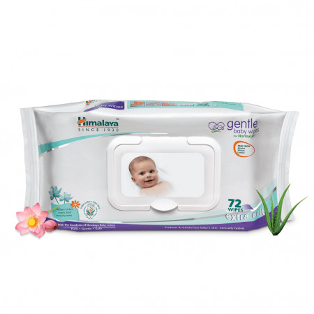 HIMALAYA GENTLE BABY WIPES 72PCS
